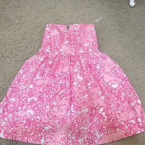 Lilly Pulitzer Strapless dress